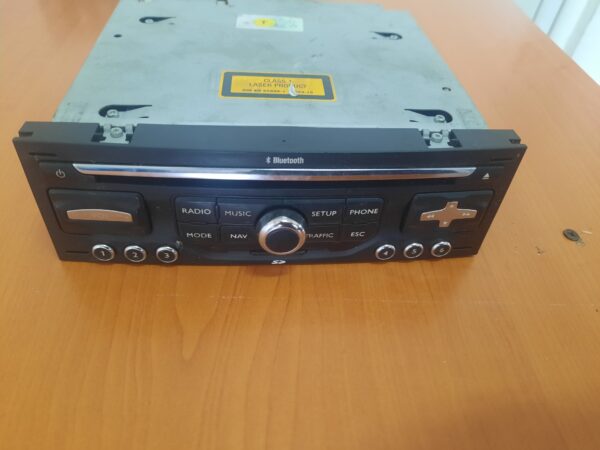 20240314_111437 Radio CD Bluetooth navigatie cod 96661984XT Peugeot 3008 1.6HDI din 2014