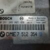 ECU Calculator motor Bmw 318i 2.0 0261209005 DME7512354 7519592