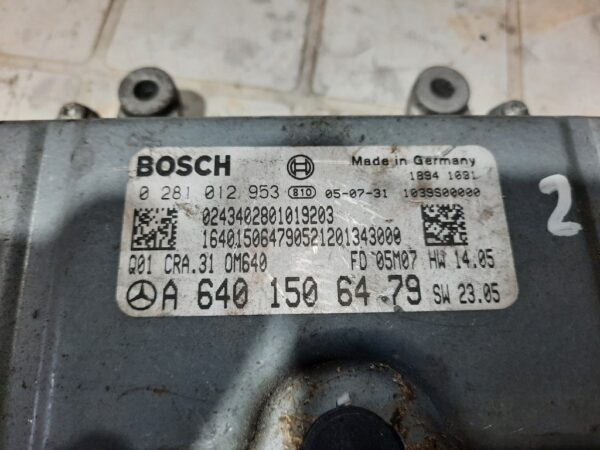 ECU Calculator motor Mercedes B 2.0CDI A6401506479 0281012953  EDC16C32