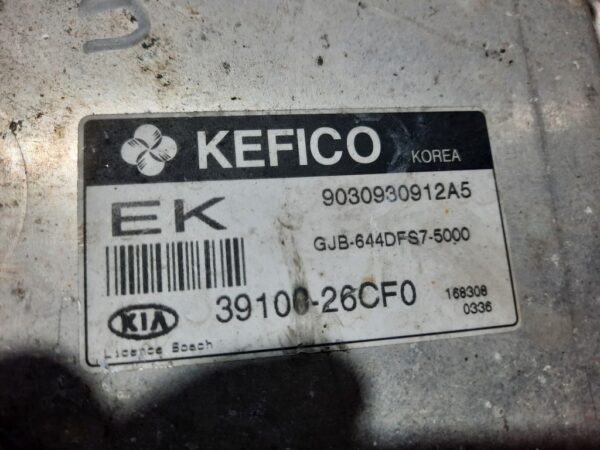 ECU Calculator motor Kia Rio 1.4 39100-26CF0 9030930912A5