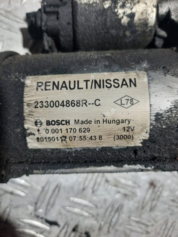 Electromotor Nissan Renault Dacia 1.5 Motorina 2010-2016 cod 233004868R