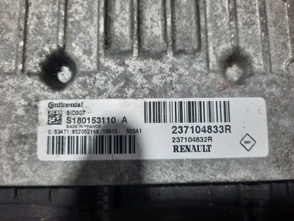 Calculator motor Renault Nissan 1.5 dci cod 237104833R  S180153110A
