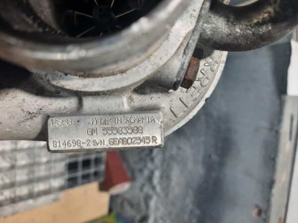 Turbina Opel Astra J Insignia 1.6 CDTI  81 KW cod 55583588