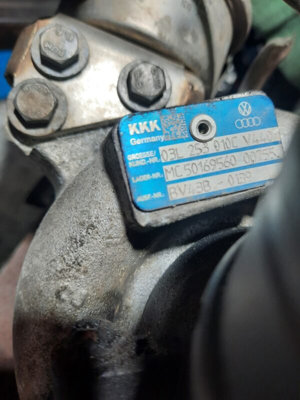 20240614_175100 Turbosuflanta turbina cod 03L253010C Volkswagen Golf 6 Plus 2.0 TDI motorizare CBD