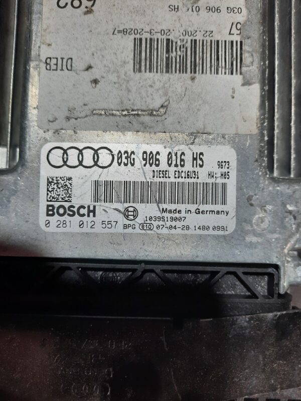 Calculator ECU Audi A6 C6 2.0 TDI  03G906016HS  0281012557