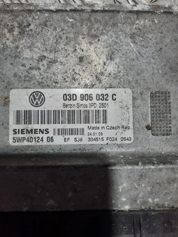 ECU Calculator motor VW Polo Seat Ibiza Skoda Fabia 03D906032C 5WP4012406