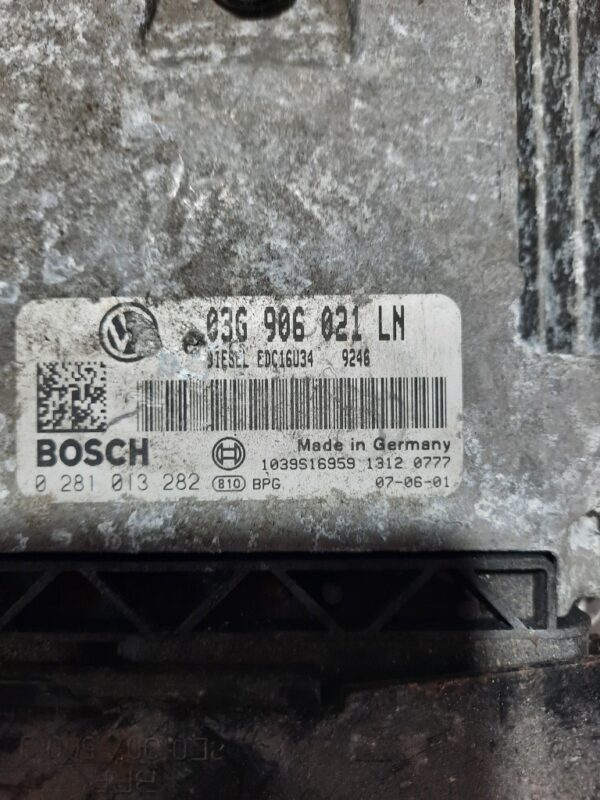 Ecu calculator motor 1.9 tdi seat altea 5p1 03g906021ln 0281013282