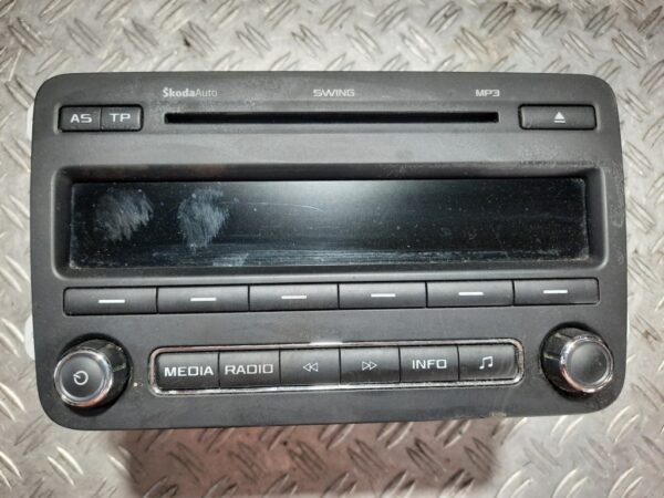 Radio CD Skoda Fabia II Cu MP3 cod 5J0035161C 5J0 035 161 C