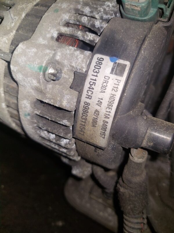 Alternator Opel Astra H / J 1.7 CDTI cod 98031154CR  8980311541 A17DTJ