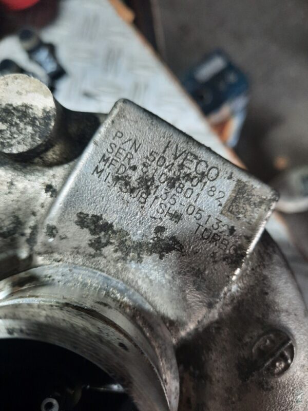 Turbina fiat ducato 2.3 JTD euro 5 cod 504340182 si 49135-05132