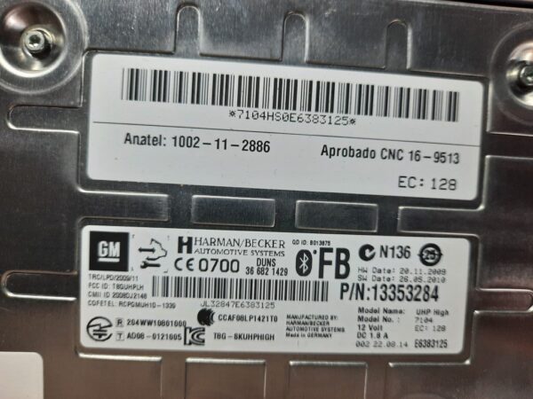 Modul bluetooth Opel Insignia Astra J Zafira Cod 13353284