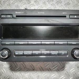 Radio CD player mp3 Skoda Fabia II cod 5J0035161D 5J0 035 161 D