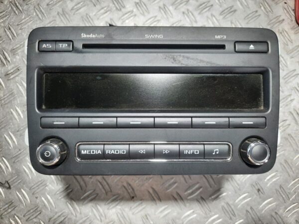 Radio CD player mp3 Skoda Fabia II cod 5J0035161D 5J0 035 161 D