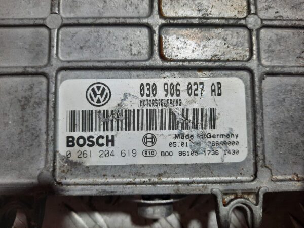 Calculator motor cod 030906027AB 0261204619 Seat Ibiza 2 Volkswagen Polo