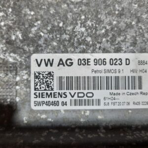 ECU Calculator motor Skoda Fabia 1.2 Volkswagen Polo cod 03E906023D 5WP40460 SIMOS 9.1