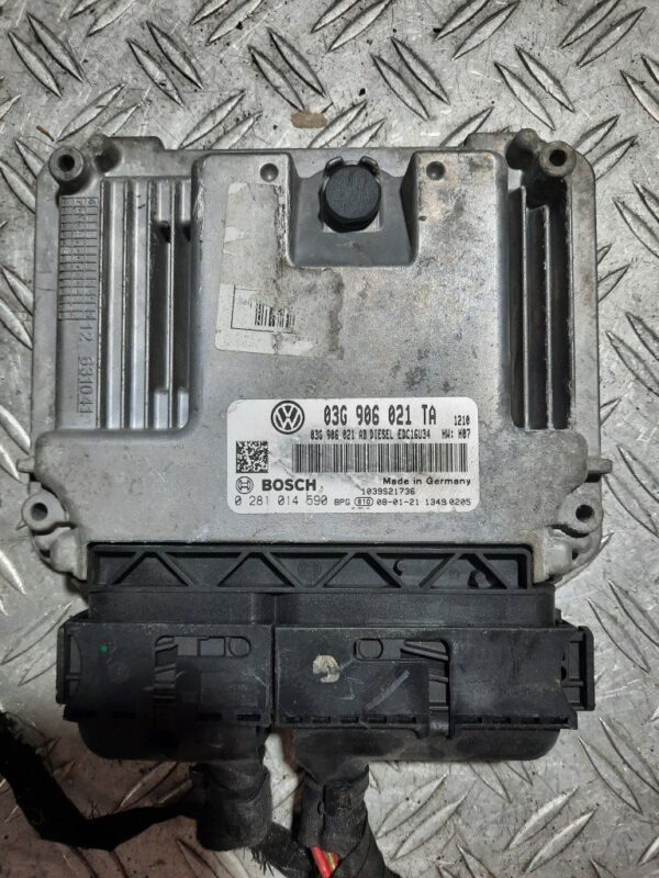 Calculator ecu Skoda Octavia 2 Audi A3 Seat Leon cod 0281014590 03G906021TA