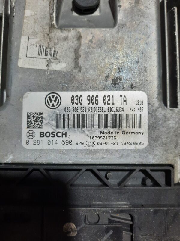 Calculator ecu Skoda Octavia 2 Audi A3 Seat Leon cod 0281014590 03G906021TA