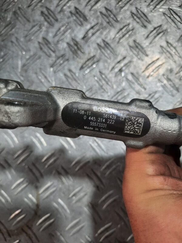 Rampa injectoare Opel Corsa D 1.3 CDTI 75 CP cod 0445214222 55573331