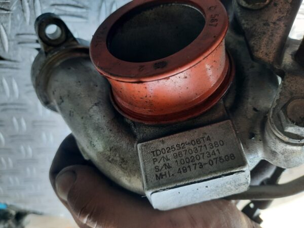 Turbina CITROEN BERLINGO 1.6HDI 90CP cod 9670371380