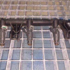 Rampa injectie completa Peugeot Citroen 1.2 vti cod motor HMZ HM01 Rampa injectie completa Peugeot Citroen 1.2 vti cod motor HMZ HM01