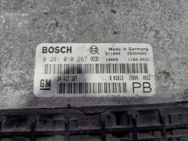 Calculator motor pentru Opel Astra cod  0281010267  24417167
