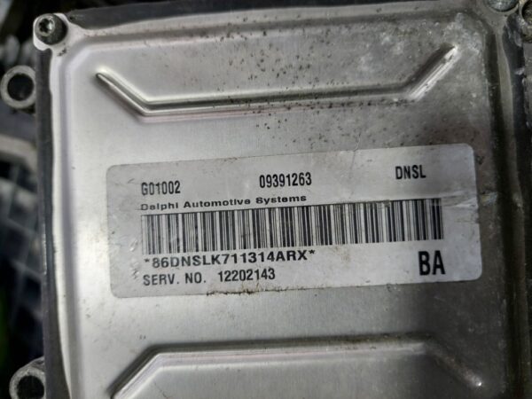 ECU Calculator motor Opel Vectra B 2.2 cod 09391263 G01002 12202143 BA