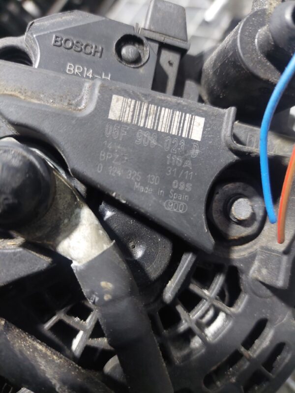 Alternator 2.5 TDI VW Crafter an 2008 cod 06F903023D  0124325130 110A