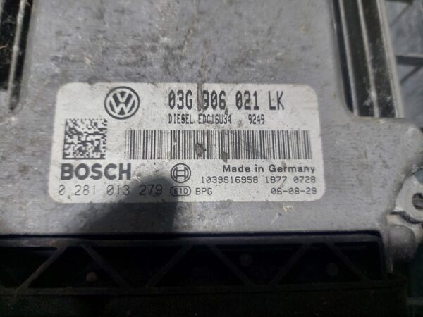 Ecu calculator motor  Volkswagen Seat Audi Skoda 1.9 TDI 03G906021LK EDC16U34