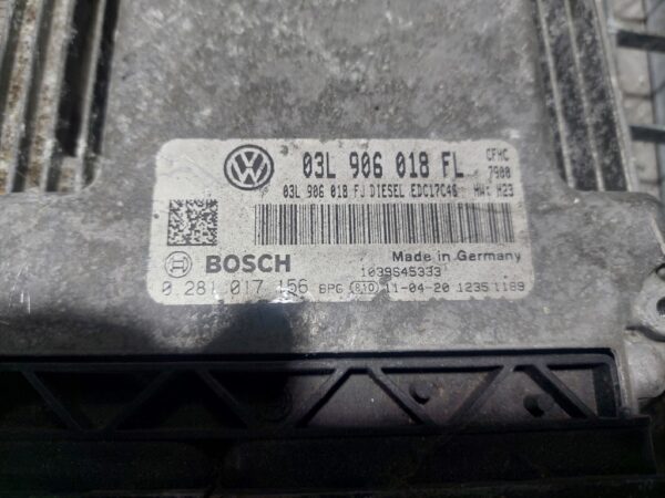 ECU Calculator motor Seat Altea 2.0TDI 03L906018FL 0281017156 EDC17C46