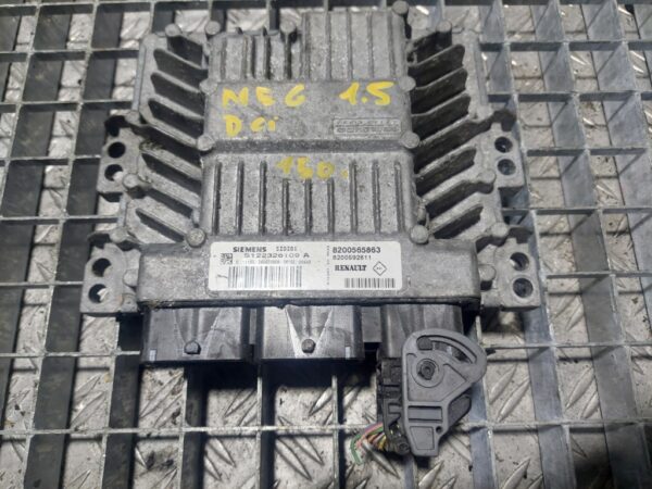 ECU calculator motor Renault Megane 2 1.5 dci cod 8200565863 8200592611 ECU calculator motor Renault Megane 2 1.5 dci cod 8200565863 8200592611