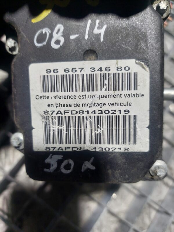 Pompa unitate abs Peugeot 308 cod 9665734680  0265800838