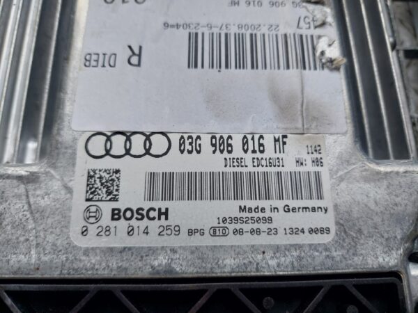 Calculator Motor ECU Audi A6 (4F, C6) cod 0281014259  03G906016MF EDC16U31