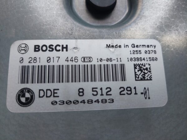 Calculator motor ECU BMW Seria 3 cod 0281017446 DDE8512291-01