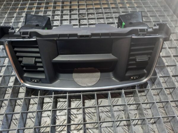 Display central bord cu masca ventilatie Peugeot 508 cod 9665334380