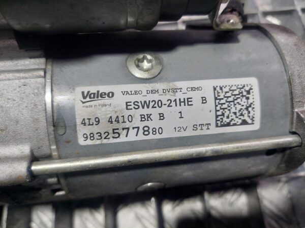 Electromotor 1.5 Bluehdi YH01 YHY Peugeot Citroen Opel cod 9832577880
