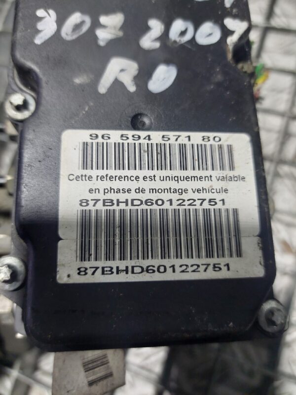 Unitate abs cod 9659457180  Peugeot 307 1.6hdi cod motor 9HZ 9HU 9HX