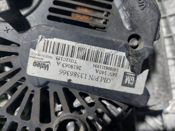 Alternator Opel Astra J Facelift  Zafira C 2014 1.6 Cdti Cod 2618063A 13586366