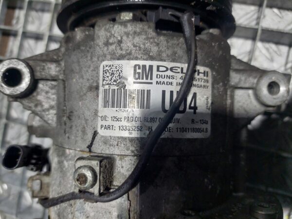 Compresor clima Opel Astra J Coupe GTC cod 13335252 UD4 2.0 TDCI A20DTH