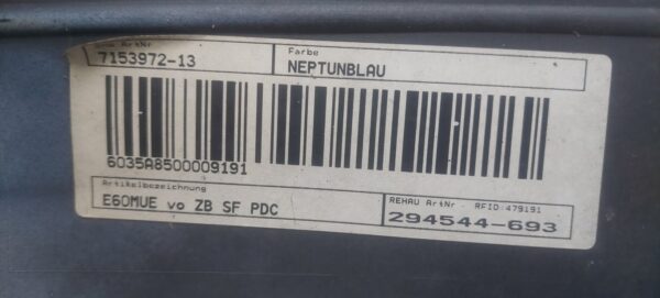 Bara fata bmw e60 seria 5 Facelift