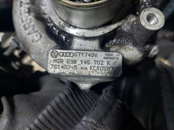 Turbosuflanta Audi A4 1.9 tdi cod 038145702K