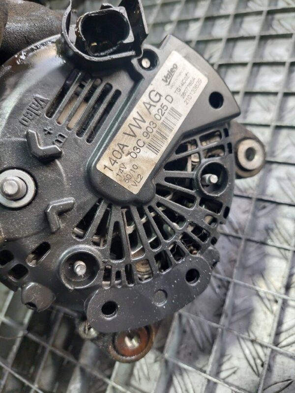 Alternator Skoda Volkswagen Audi Seat 1.4 TSI 140 A  cod 03C903025D