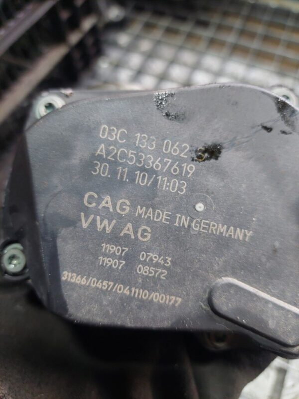 Clapeta acceleratie Volkswagen Audi 1.4 TSI cod 03C133062S