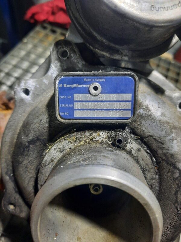 Turbosuflanta Fiat Doblo 1.6 TD MT 105 hp cod 55225012