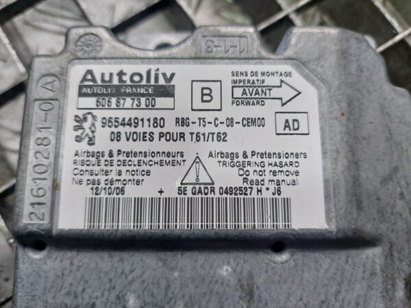 Calculator Airbag Peugeot 307 1.6 hdi cod 9654491180
