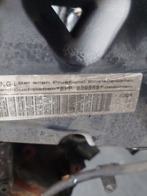 Motor fara anexe Audi A6 avant 2.7 TDI cod motor BPP 180 Cp