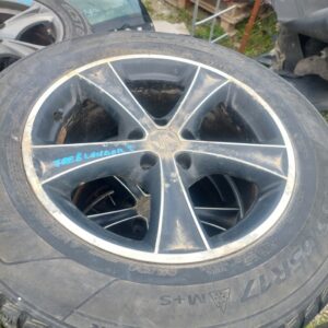 Set jante aliaj Land Rover Freelander 2 cu cauciucuri M+S foarte bune 17 Inch