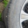 Set jante aliaj Nissan Renault 4 prezoane cu cauciucuri foarte bune 16 Inch