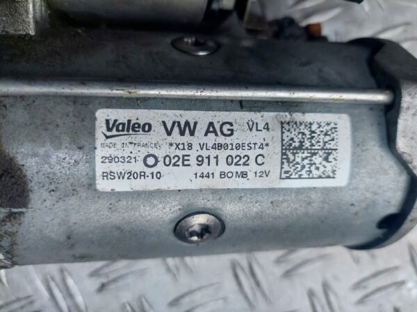 Electromotor Volkswagen Skoda Audi Seat 2.0 Tdi cod 02E911022C automata 4x4