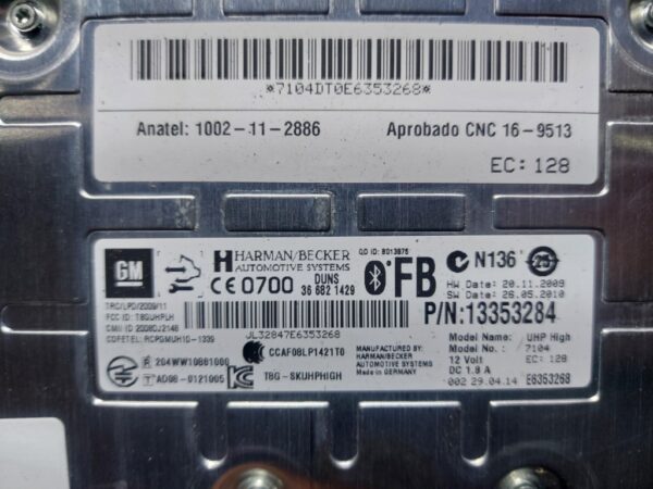 Modul Bluetooth Opel Insignia Astra J Meriva cod 366821429