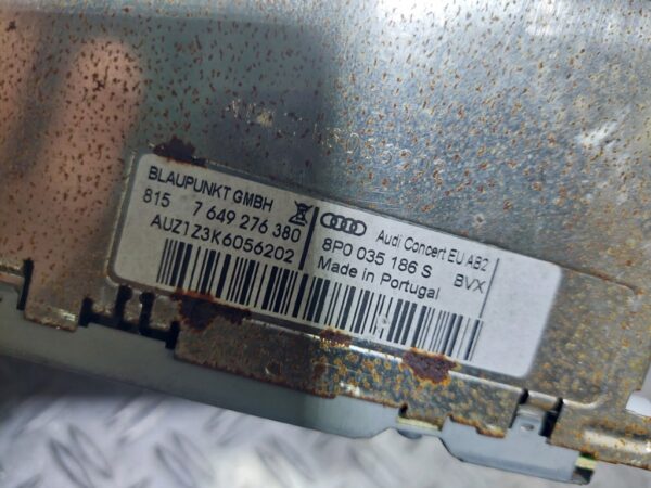 Radio CD Audi A3 cod 8P0035186S blaupunkt